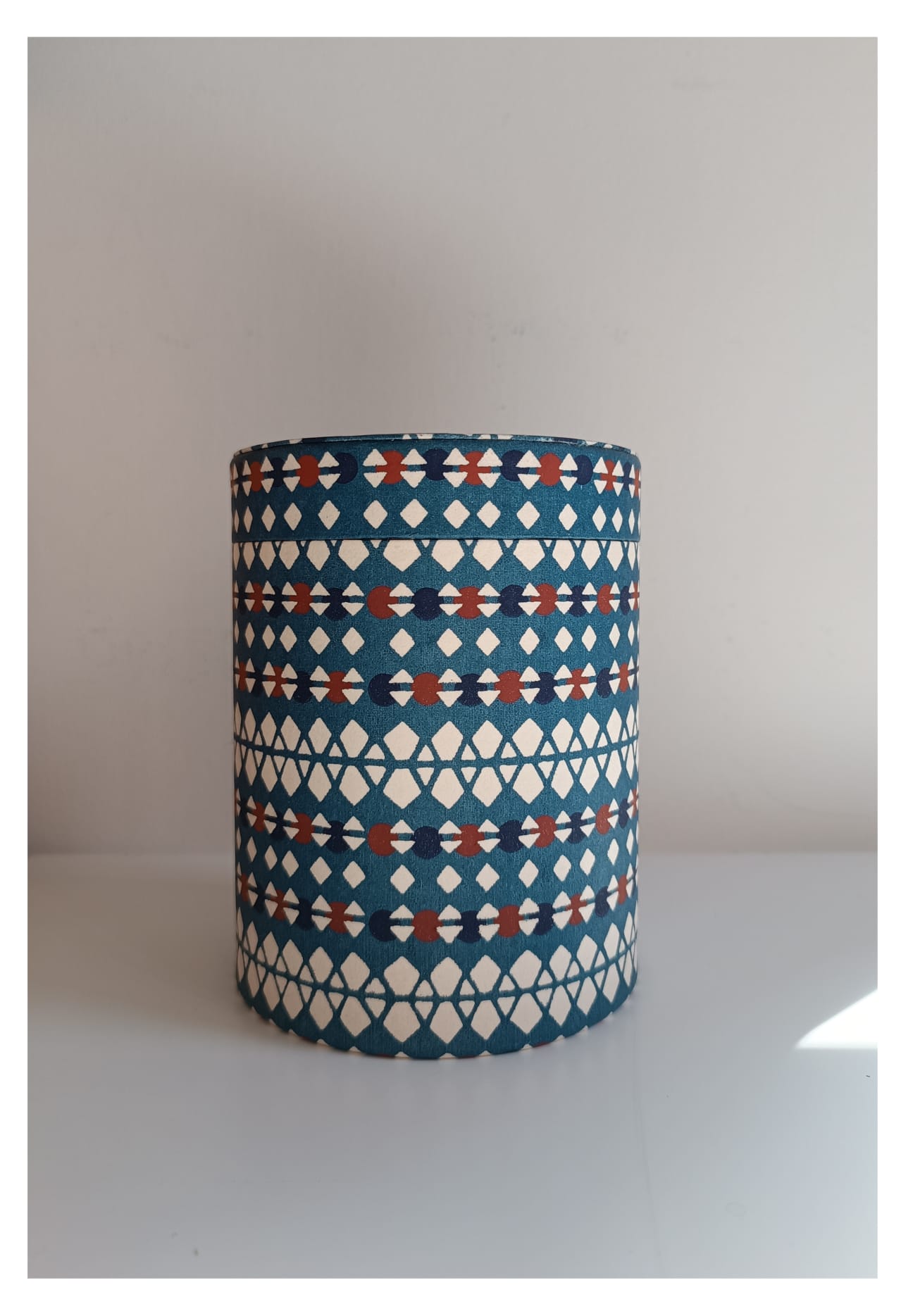 Washi container blue L size