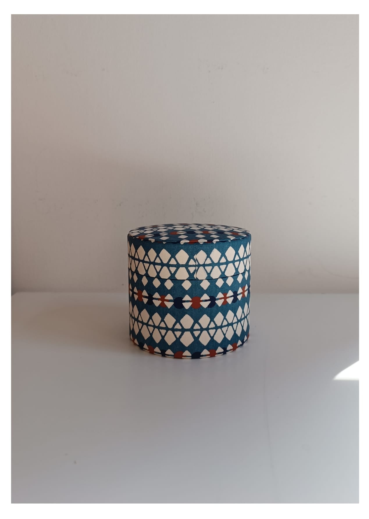 Washi container blue S