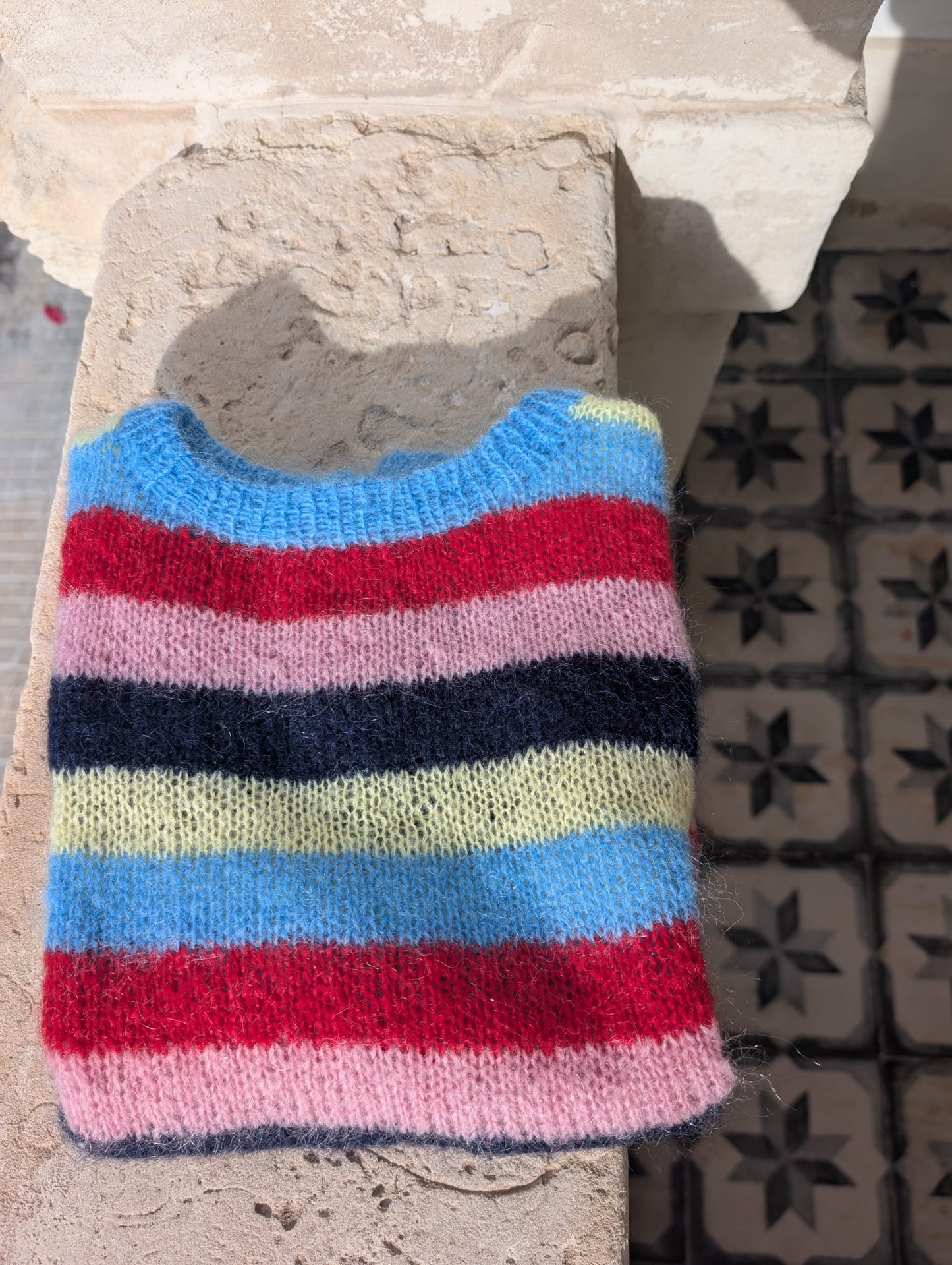 HANNKA Vest - striped color