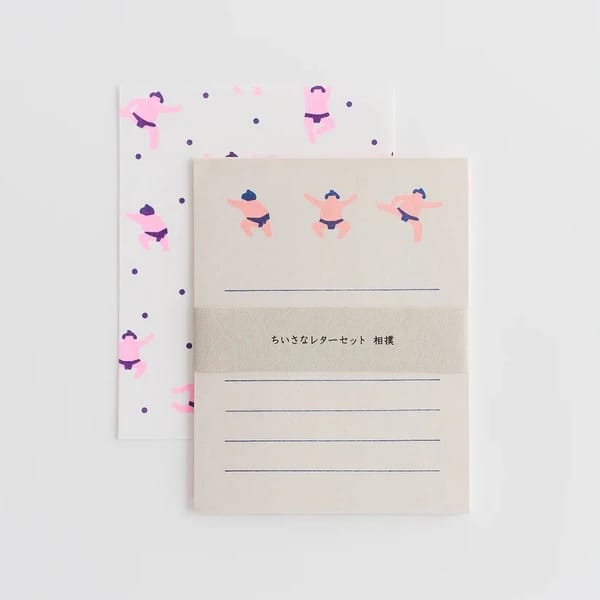 Small Letter Writing set SUMO
