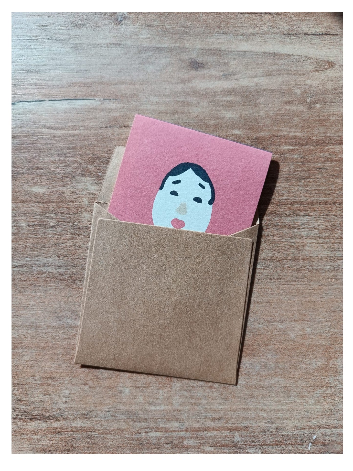 Mini HITOKOTO card OKAME