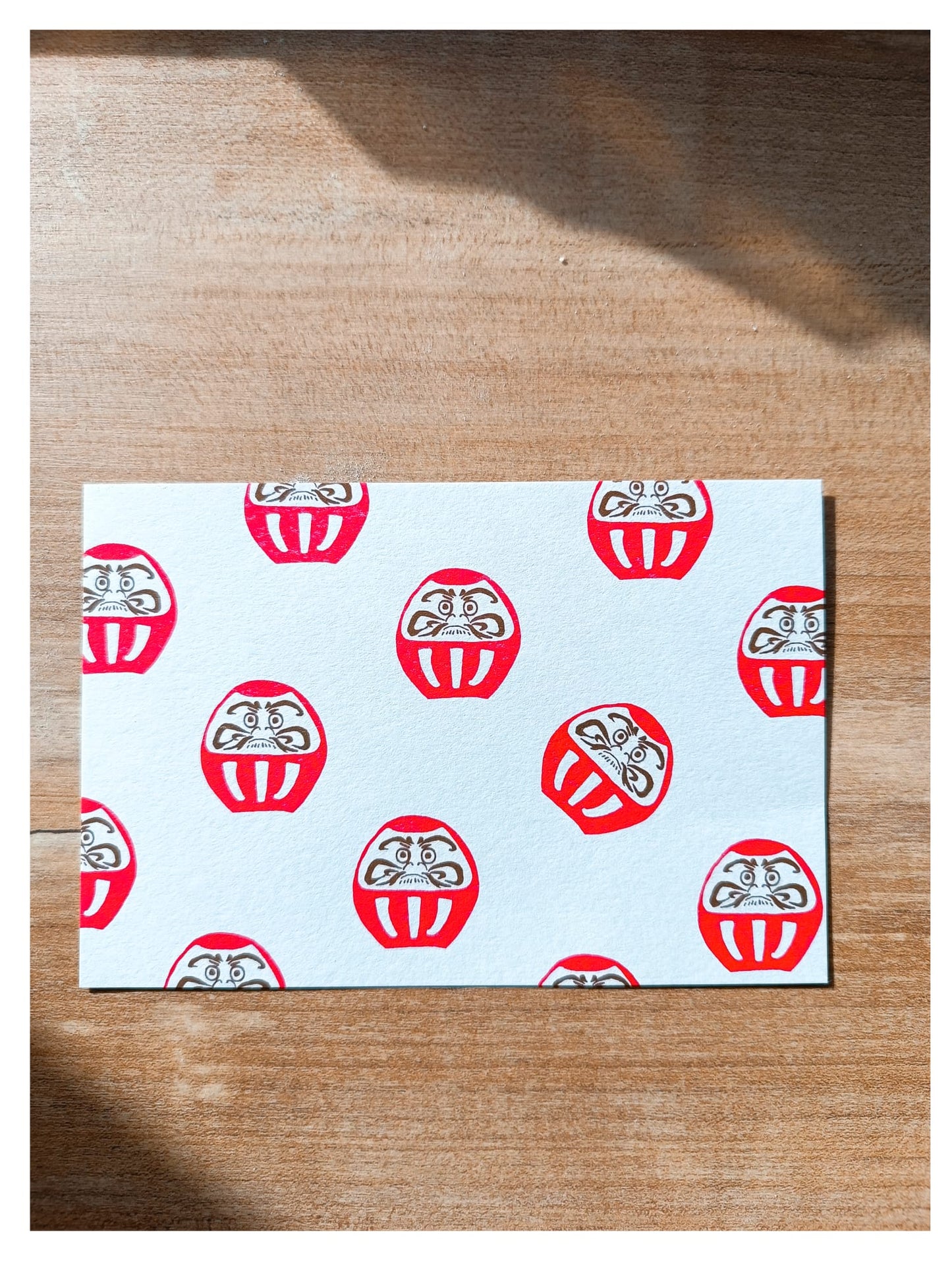 Post card DARUMA