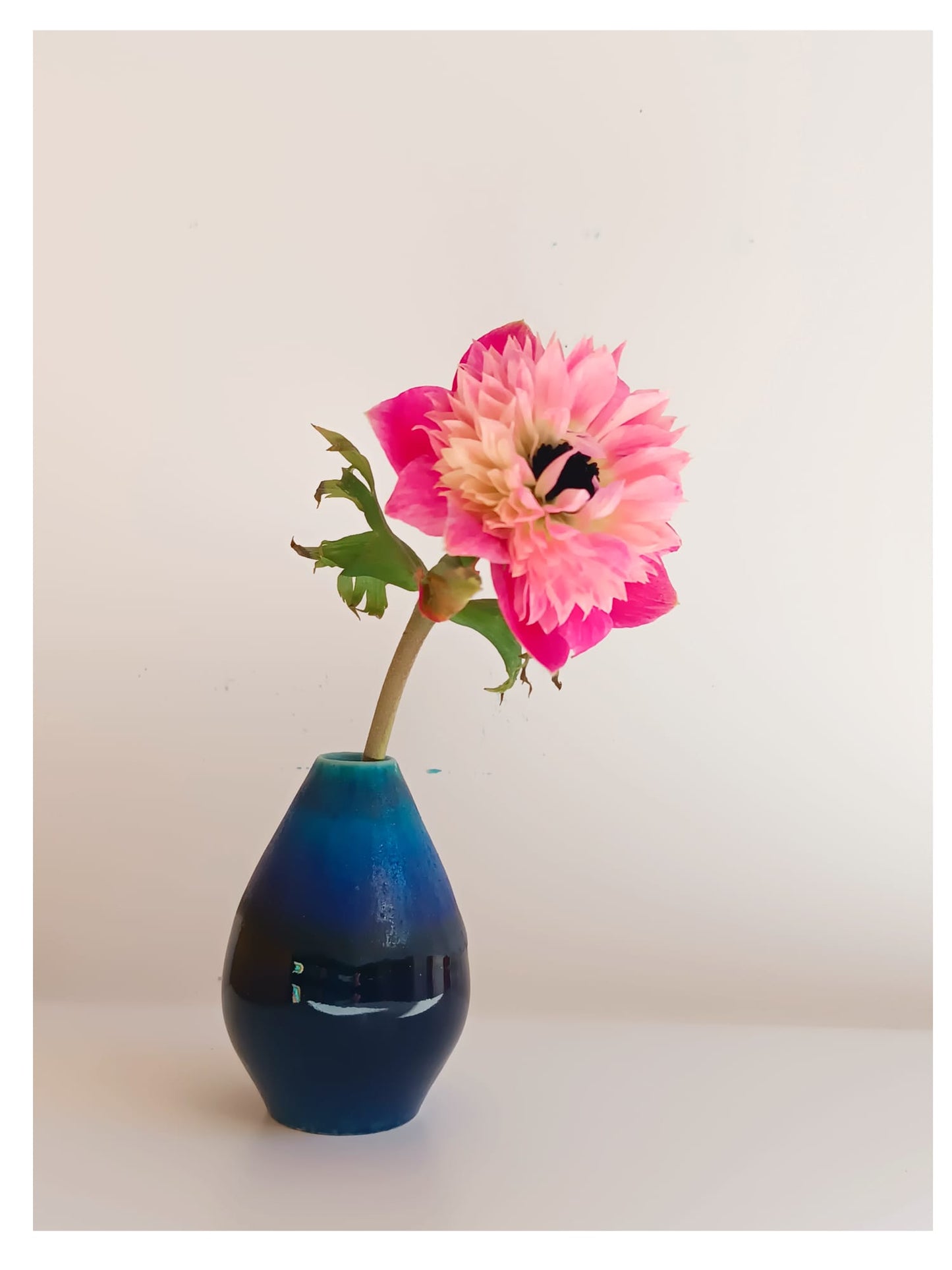 TAKEOYAKI Single flower vase MINI BLUE