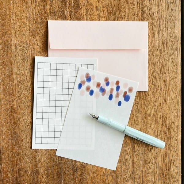 HITOKOTO letter writing set DOTS