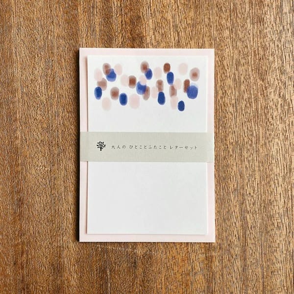 HITOKOTO letter writing set DOTS