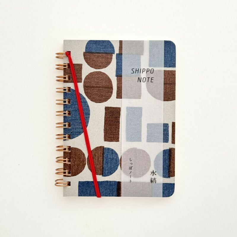 SHIPPO mini notebook CIRCLE AND SQUARE