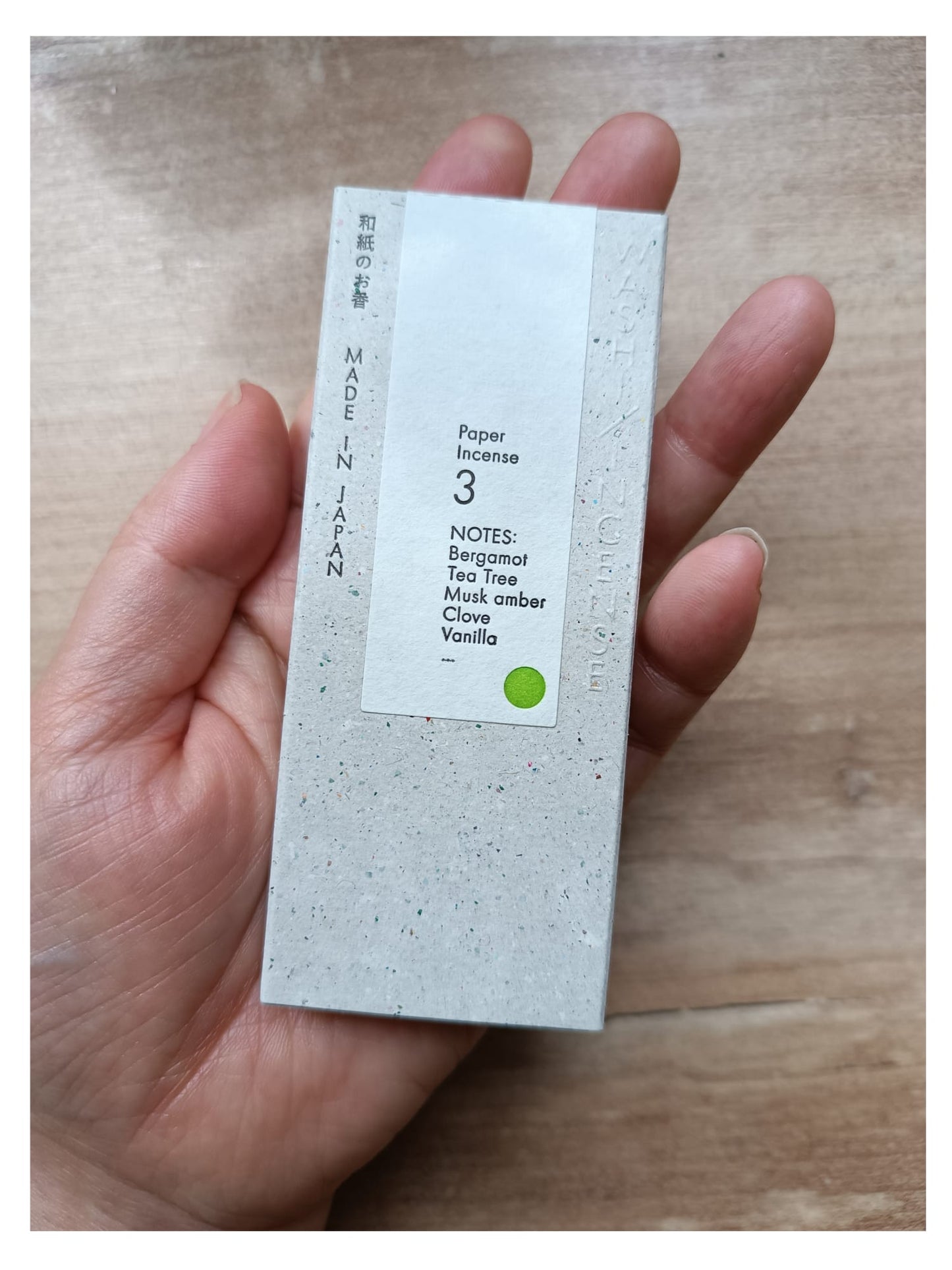 Kunjyudo Washi Insence