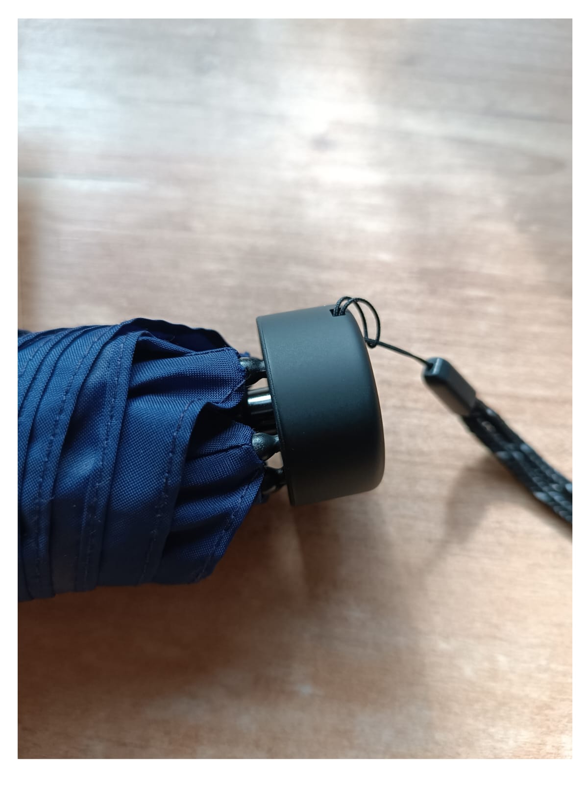 Japanese folding umbrella blue