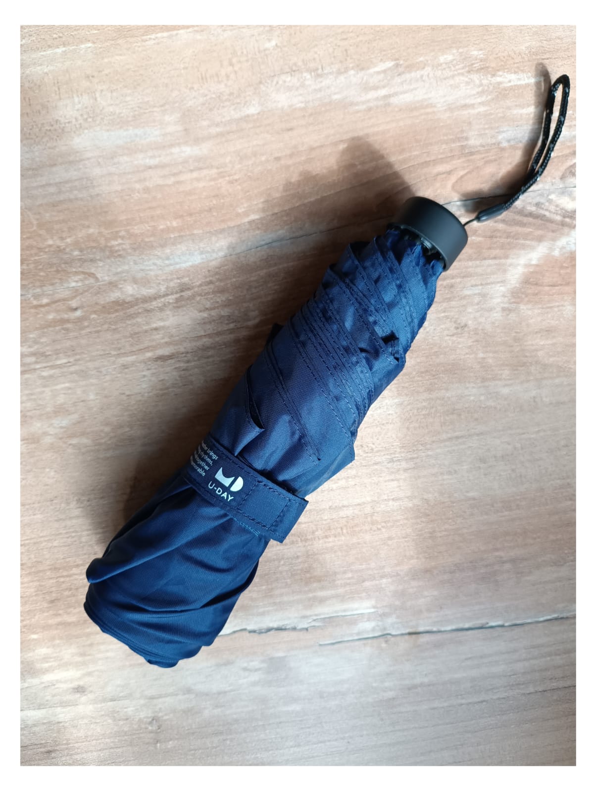 Japanese folding umbrella blue