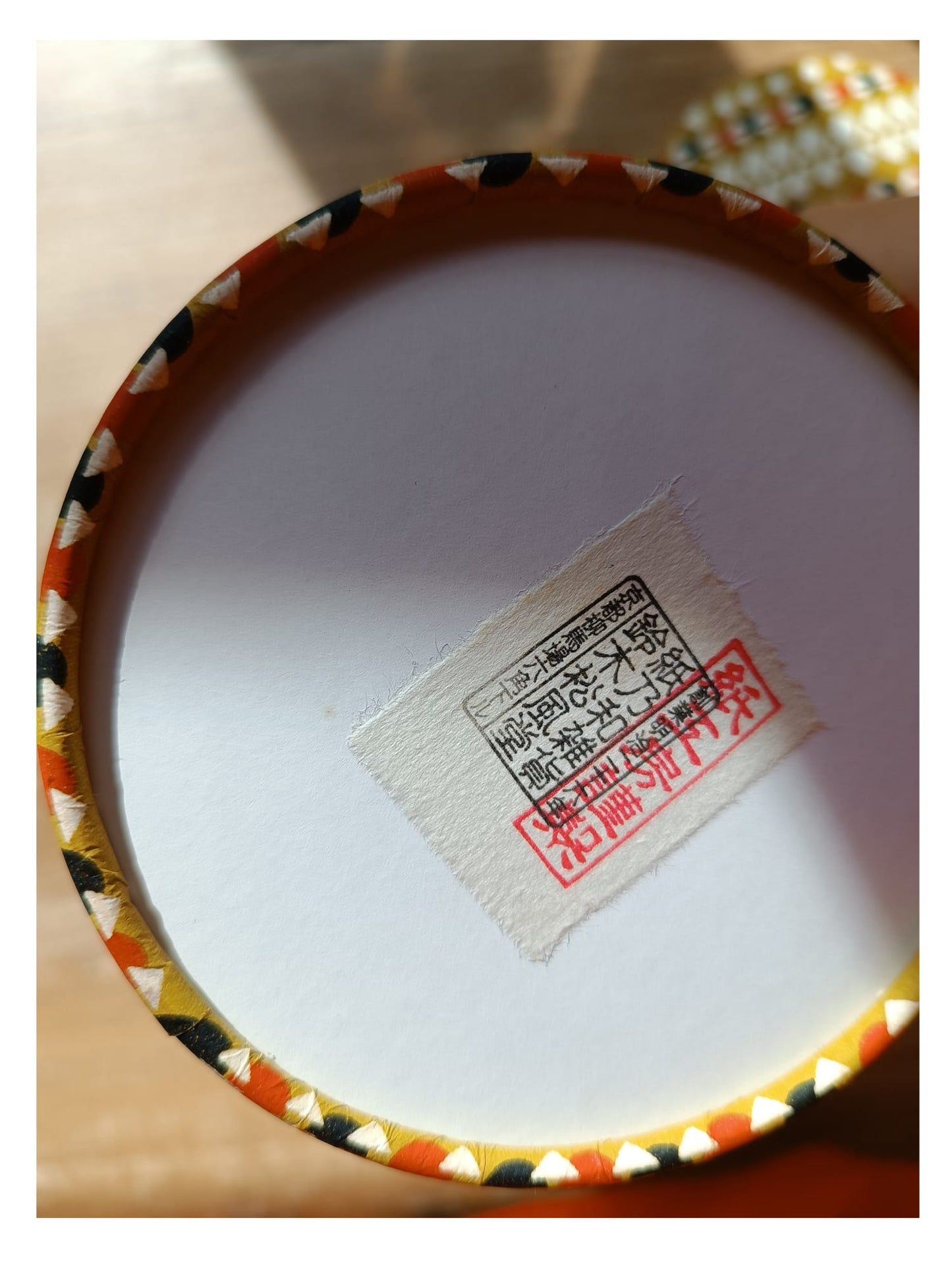 Washi container yellow L size