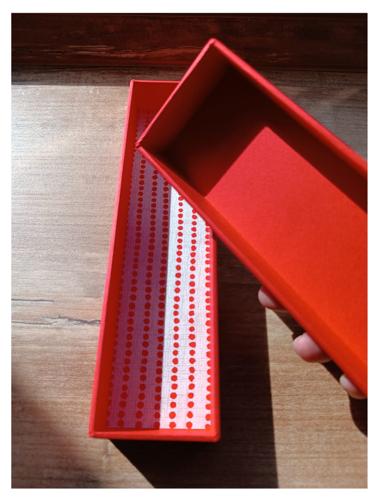 Yuzen Washi pencase red dot