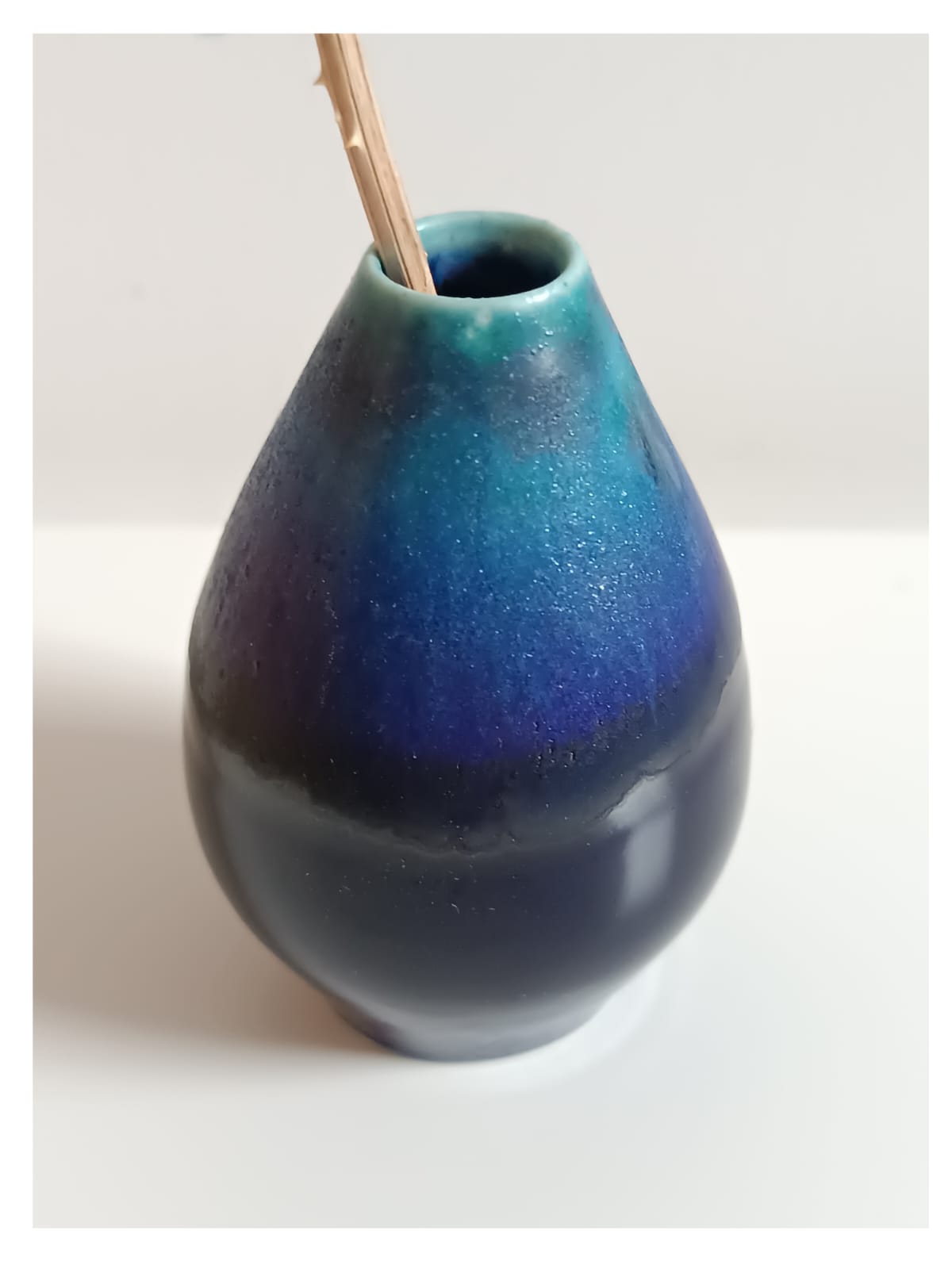 TAKEOYAKI Single flower vase MINI BLUE