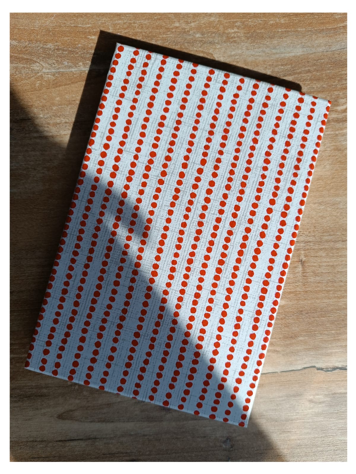 Yuzen Washi notebook red dot