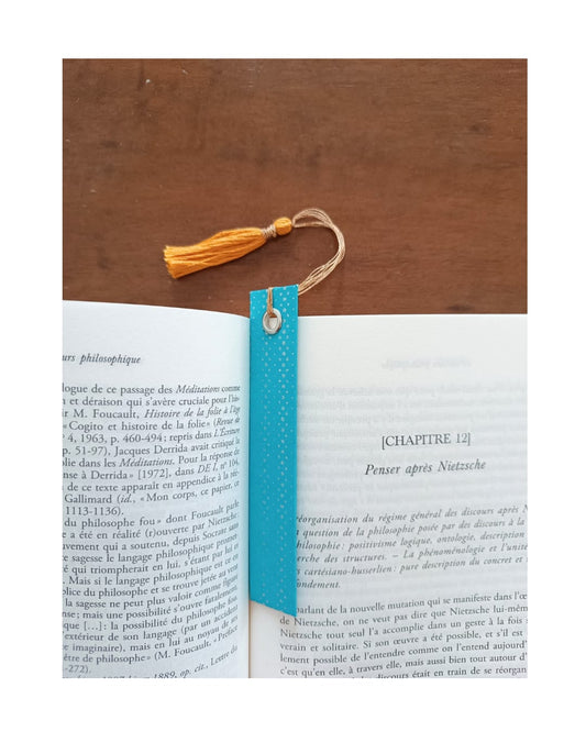 HANDMADE BOOKMARK japanese dot