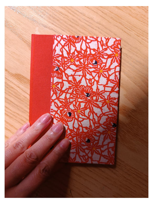 ANYUK  Handmade KATAZOME NOTE BOOK BENIHANA