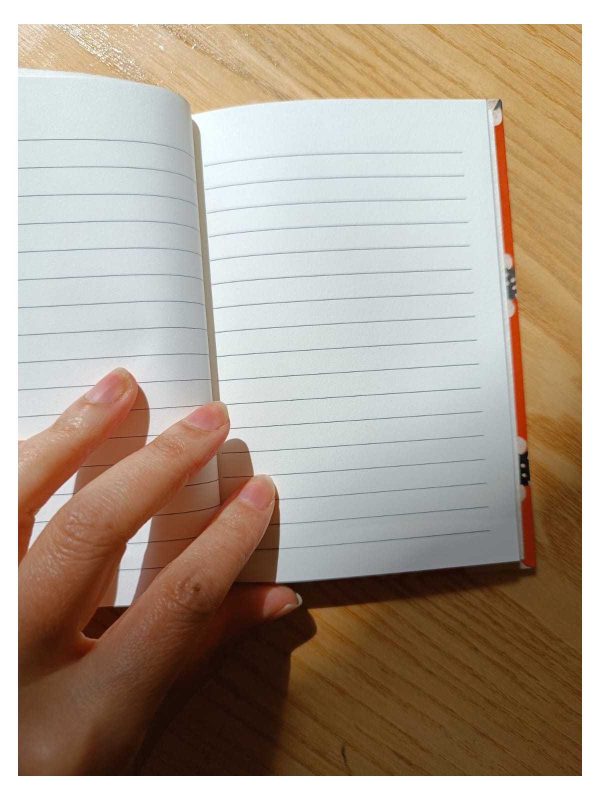 ANYUK  Handmade KATAZOME NOTE BOOK KIKAGAKU AKA