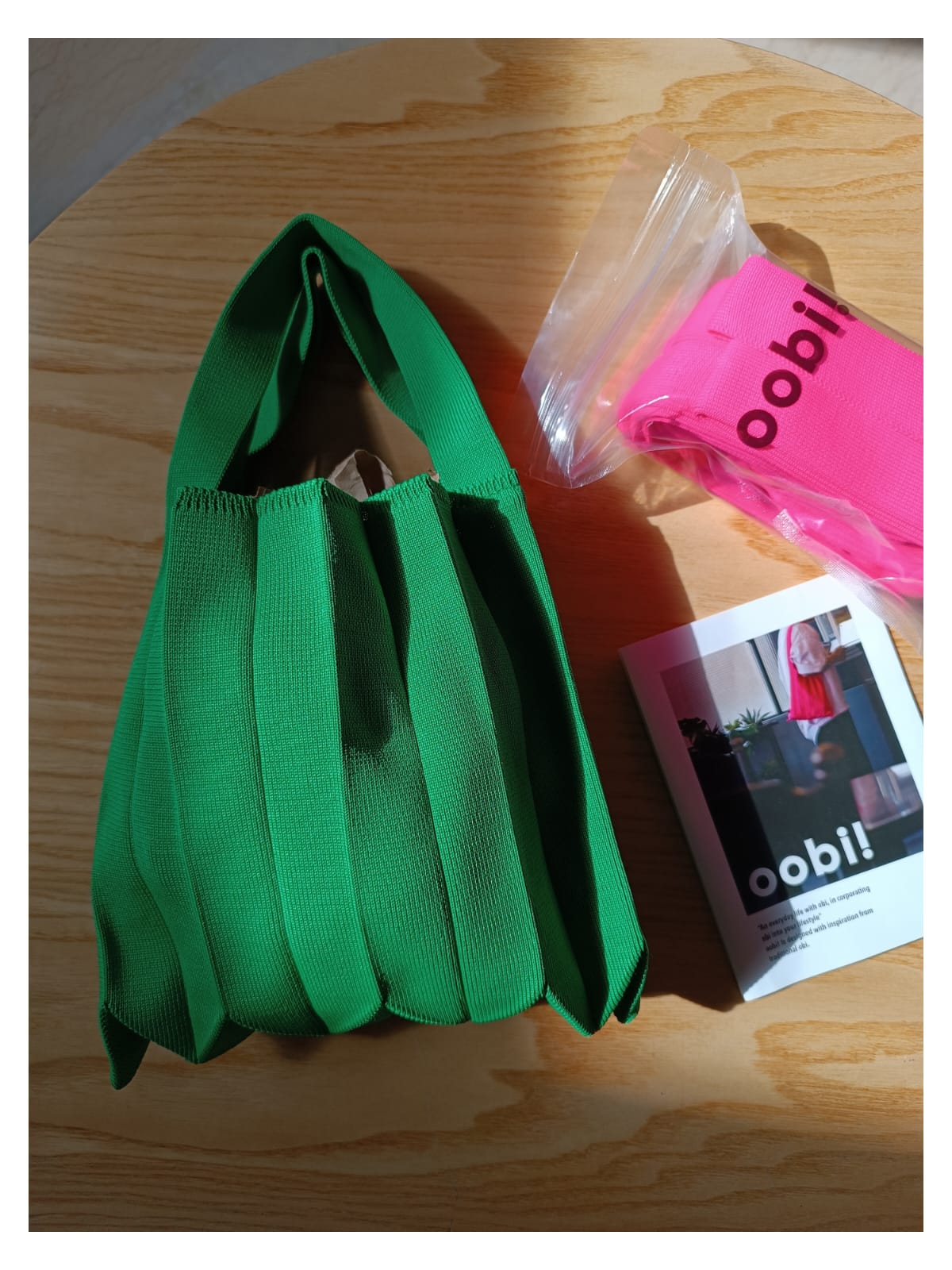 OOBI BAG - Green (MINI)